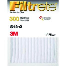 

4PC 3M 3M 303-4 Filtrete Basic MPR-300 Merv-5 Dust And Lint Air Filter 20 By 25 By 1 Inch (Case of 4)