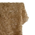 thumbnail image 5 of Zelouf Janet Ribbon Soutache Lace Mesh  , Sewing, DIY, Crafts Fabric by the Yard, Gracious Almond, 3 Yard, 5 of 5