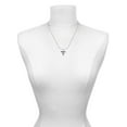 thumbnail image 4 of Delight Jewelry Silvertone Caduceus - RMA Green Shamrock Necklace and Clover Earrings Jewelry Set, 4 of 5