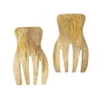 thumbnail image 5 of Oussum Brown Wooden Salad Serving Bowls with 2 Salad Server Forks Wood Spoon Online, 5 of 7