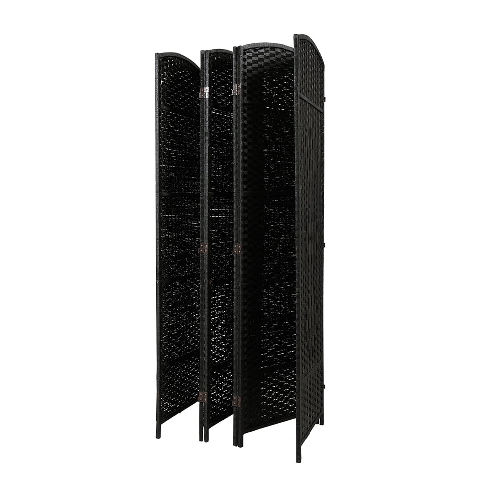Kadyn 6 Panel Room Divider for Office, Folding Privacy Screen for Study, Freestanding Room Screen, Black Kadyn 6 Panel Room Divider for Office, Folding Privacy Screen for Study, Freestanding Room Screen, Black