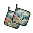 thumbnail image 2 of Coton de Tulear Spring Path Pair of Pot Holders 7.5 in x 7.5 in, 2 of 67