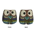 thumbnail image 6 of Uemuo Boho Owl Pattern Women's Athletic Shorts High Waisted Running Shorts with Liner Pockets Gym Elastic Workout Shorts-X-Large, 6 of 9