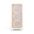 thumbnail image 2 of Fractal Design Meshify 3 Ambience Pro RGB ATX mATX Mid Tower PC Case - White Chassis with Clear TG Side Panel, 2 of 9