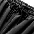 thumbnail image 6 of Xcmzpl Men's Fleece Lined Winter Sweatpant Sherpa Thermal Hiking Athletic Joggers Elastic Drawstring Waist Solid Cinch Bottom Pants with Pockets, 6 of 7