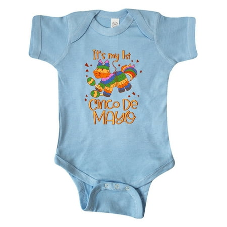 

Inktastic It s My 1st Cinco De Mayo Gift Baby Boy or Baby Girl Bodysuit