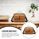 thumbnail image 4 of EeaseMX Bolso de hombro para hombre, de gran capacidad, estilo horizontal, de un solo hombro., 4 of 8