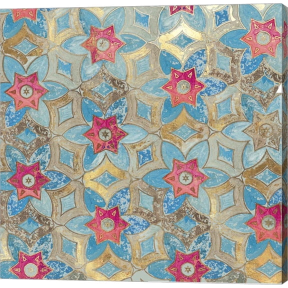 Great Art Now Boho Tile I by Aimee Wilson Canvas Wall Art