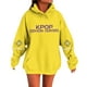thumbnail image 4 of Pop cazadora para niña Hooded Sweatshirt,Soft Streetwear Pullover,Cute Long Sleeve Hoodie for Fall Winter Unisex （Yellow）, 4 of 4