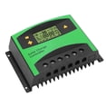 thumbnail image 3 of Controlador de carga solar con pantalla LCD, regulador de carga PWM de 60 A, 12 V y 24 V para casa rodante., 3 of 14