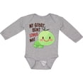 thumbnail image 3 of Inktastic My Great Aunt Loves Me- Cute Turtle Boys or Girls Long Sleeve Baby Bodysuit, 3 of 5