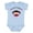 AE-Light Blue, variant on I Love to Dance Ladybug Girls Baby Bodysuit