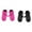 J-Hot Rose 1PCS & Noir 1PCS, variante sur (Lot de 2) Kcodviy Gants d'Hiver pour Filles Gants pour Tout-Petits Neige Garçons Ski Neige Tout-Petit Mittens pour Garçons 4 Mittens Gants Mittens Tout-Petit Gants en Molleton Enfants Bébé Imperméables Gants à Cordon pour Enfants