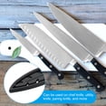 thumbnail image 5 of REGALWOVEN Santoku Knife Sheath for Safe and Secure Knife Storage, Protects Edges from Damage Black 3.9"x 1", 5 of 5