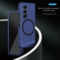 thumbnail image 4 of ELEHOLD Case for Samsung Galaxy Z Fold 7, Shockproof Magnetic Phone Case, Wireless Charging Support,Blue, 4 of 8