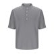 thumbnail image 1 of pstuiky camisetas de hombre, Blusas deportivas casuales de manga corta con cuello redondo y color sólido para hombre ropa de hombre s, 1 of 4