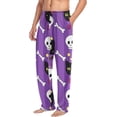 thumbnail image 5 of GZHJMY Halloween Civet and Skull Pajama Pants For Men, Men's Separate Bottoms, Small, Lounge Pants with Pockets, Christmas New Year Birthday Gifts, Small, Christmas New Year Birthday Gifts, Small, 5 of 7