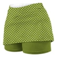 thumbnail image 4 of Hulanddfd Women's Shorts Polka Dot Print High Waist Tight Yoga Pants White Size XL, 4 of 4