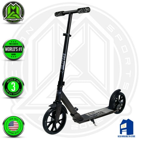 Pro Finger Scooters MADD GEAR - Kruzer 200 Commuter Scooter – Height Adjustable Handlebar - Suits Ages 8+ - Max Rider Weight 220lbs - 3 Year Manufacturer’s Warranty - World’s #1 Pro Scooter Brand ()