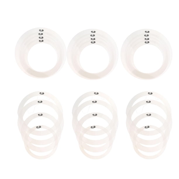 Anillos de control,Anillos amortiguadores de tambor,Piezas de batería Accesorios,Piezas de instrumentos musicales,Accesorios para batería,Partes de instrumentos de percusión Yuyangstore Anillos de control
