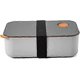 thumbnail image 1 of Lunch Box 1000ML with 2 Compartments,BPA Free,Airtight, Microwave & Dishwasher Safe,with CE,FDA,RoHS Certifications 191x119x68mm(Orange), 1 of 5