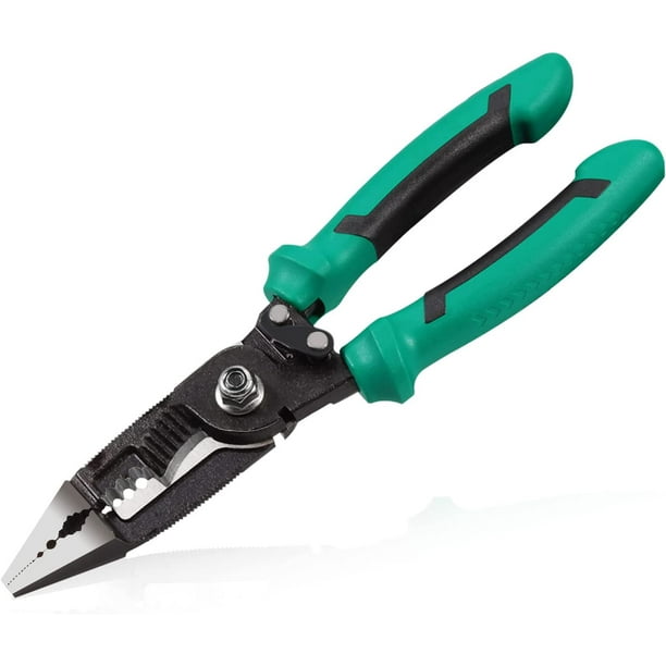 5 in 1 All Purpose Versatile Heavy Duty Tool Kit, Multifunctional Pliers 5  In 1 Versatile Tool Kit, Wire Stripping Pliers, Heavy Duty Wire Stripper