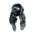thumbnail image 4 of Wrapables Lightweight Sheer Silky Feeling Georgette Scarf, Peach Tree in Gray, 4 of 5