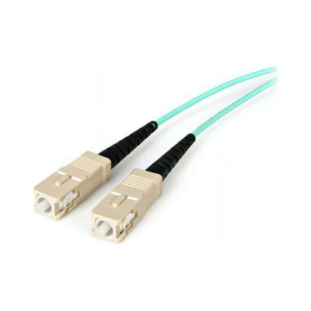 UPC: 0065030827188 | StarTech.com A50FBLCSC1 3.28 ft. Multimode 50/125 Duplex LSZH Fiber Patch Cable LC – SC