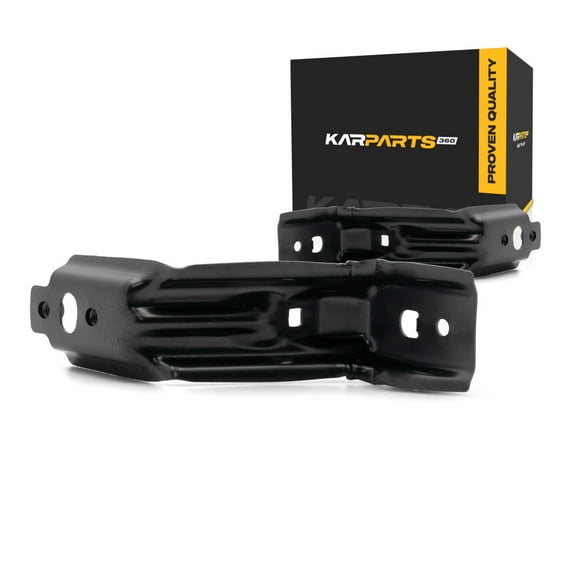 KarParts360 For Honda Accord 2003 04 05 06 2007 Fender Bracket Driver And Passenger Side | Pair | Front | Steel | Replacement For HO1244106 | 60212SDAA00ZZ