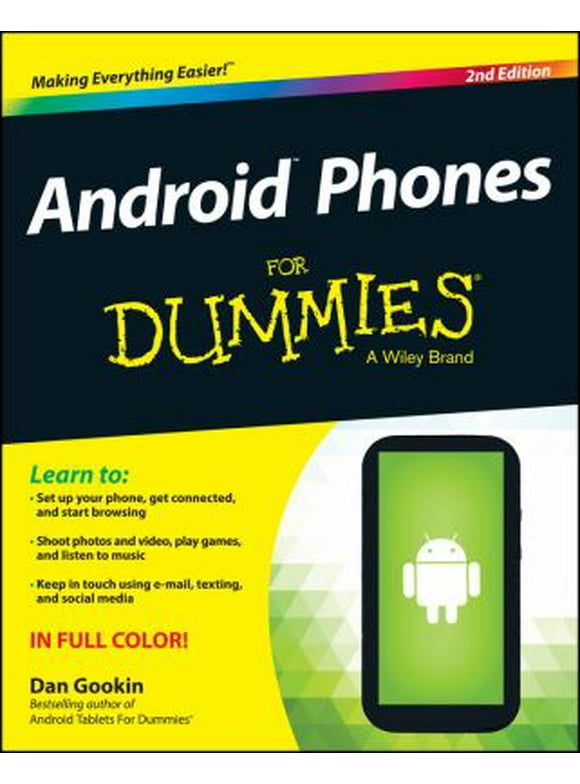 Pre-Owned Android Phones for Dummies (Paperback) 111872030X 9781118720301