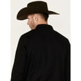 thumbnail image 4 of Cody James Men's Wooly Mammoth Solid Long Sleeve Snap Western Shirt - CJHO22W11-BLK Medium, 4 of 4