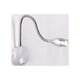 thumbnail image 2 of Lámpara de pared LED para cabecera, nueva ingeniería china, pasillo de hotel, pasillo, escalera, sala de estar, lámpara de pared de fondo (luz blanca cálida, lámpara de pared de tubo plateado L) oso de fresa Electrónica, 2 of 4