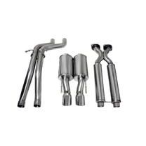 Corsa 06-10 Jeep Grand Cherokee 6.1L V8 Polished Sport Cat-Back Exhaust Fits select: 2006-2010 JEEP GRAND CHEROKEE SRT-8