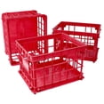 thumbnail image 1 of Storex 61496U03C Standard File Crate with Letter & Legal Size, Class Red - Pack of 3, 1 of 1