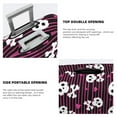 thumbnail image 3 of Xecao skull with hearts Elastic Luggage Cover, with double-sided print , is perfect for travel, business, and daily use-Medium, 3 of 7