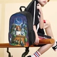 thumbnail image 5 of Goosebumps Backpack School Bag Multipurpose Daypack Bookbag Satchel Oxford Cloth Adjustable Rucksack, 5 of 6