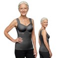 thumbnail image 2 of Built In Bra Tank Tops For Women Elderly U Neck Shapewear High-Stretch Slimming Shapewear, Comfortable Bra Tanktop, 2 of 6