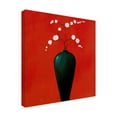 thumbnail image 2 of Trademark Fine Art 'Green Vase Over Red' Canvas Art by Pablo Esteban, 2 of 3