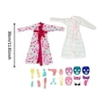 thumbnail image 5 of 20 piezas de ropa para muñecas femeninas, accesorios, mini artículos portátiles, juego de simulación, artesanías, batas de baño, pijamas para muñecas, 5 of 5