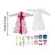 thumbnail image 5 of 20 piezas de ropa para muñecas femeninas, accesorios, batas de baño, pijamas, juguete de simulación, mini artículos, máscara facial para muñecas de 30, 5 of 5