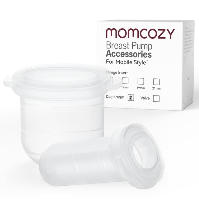Extractor de leche Momcozy Mobile Style M6 de repuesto, 2 unidades