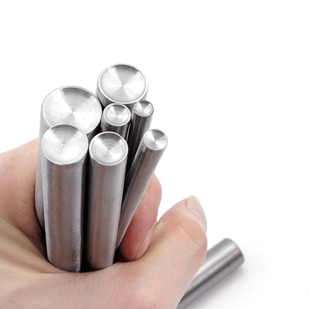 Cierre De Botón A Presión De Metal DIY Die Punch Snap Kit 3-15 mm de doble cara para la fabricación de bolsos de cuero (10 mm) Sywqhk Libre de BPA