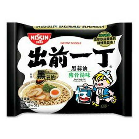 Nissin Demae Black Garlic Oil Instant Authentic HK Japanese Ramen Noodles (5
