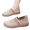 Beige, variant on Womens Espadrilles Breathable Flats Shoes Mesh Slip on Loafers Soft Flats Women's Breathable Mesh Summer Low Cut Shoes Slip on Clogs Flat Sole Comfortable Casual Walking Footwear