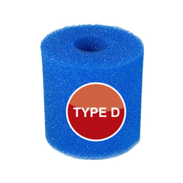 Éponge Filtre pour Intex Type I II VI D Lavable Réutilisable Nettoyeur d'Eau de Piscine Filtre de Remplacement Garder l'Eau Propre KWS
