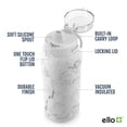 thumbnail image 3 of Botella de agua Ello Cooper, 650 ml, acero inoxidable, mármol blanco, 3 of 8