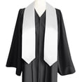 thumbnail image 2 of Misscom Unisex Adult Graduation Stole Shawl 60" Long for Academic Commencements, 2 of 5