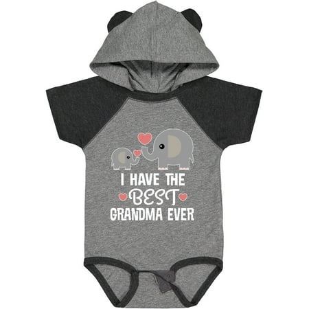 

Inktastic Grandchild Best Grandma Ever Gift Baby Boy or Baby Girl Bodysuit