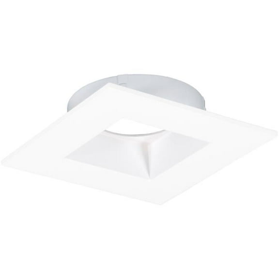 Jesco RLT-4106-WH 4 in. Square Trim Downlight for RLF-4115 Light Engine, White