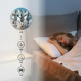 thumbnail image 3 of 12 Inch Wall Clock Battery Operated Silent Clock Decorative for Office, Kitchen, Outdoor, Living Room，Three White Horses Galloping in The SeaBeautiful Design, 3 of 4